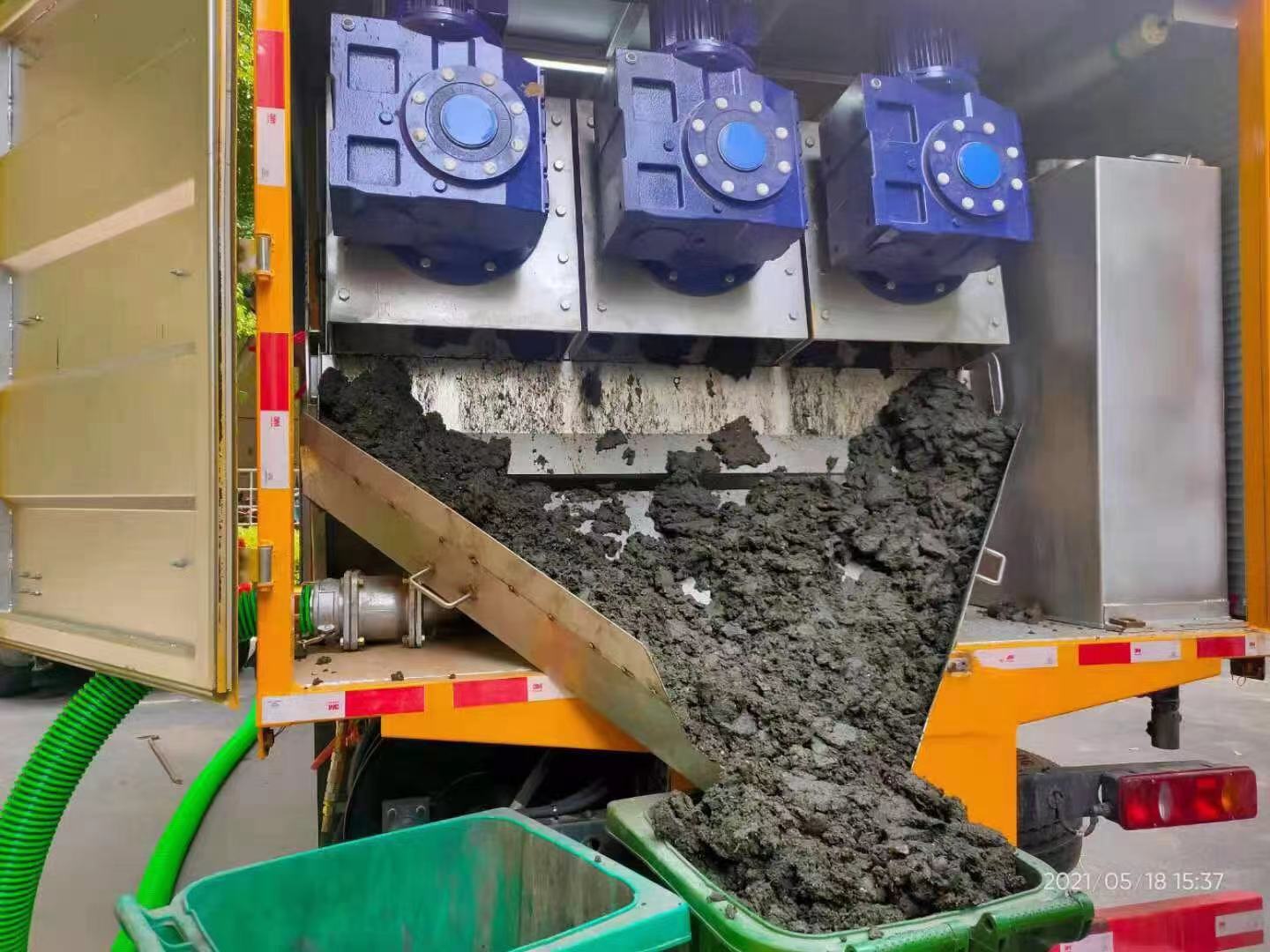 开发区化粪池清掏城市维护站-泥浆净化干湿分离处理